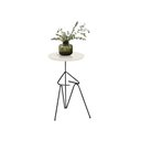 Ver imagem 4 de Mesa De Canto Lateral Mesinha Bambino Preto - Off White