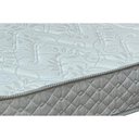 Ver imagem 3 de Cama Box Baú King: Colchão Espuma D45 Paropas Pasquale Gray + Base Crc Linhão White (193x203)