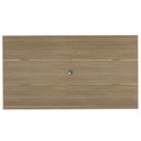 Ver imagem 2 de Painel Suspenso para Tv 60 Pol 1 Prateleira 180 Cm Carvalho Arly