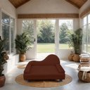 Ver imagem 2 de Mini Sofá Cama Divã Pet Cães e Gatos Orgânico Confortável e Reforçado Suede