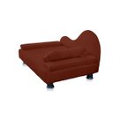 Ver imagem 5 de Mini Sofá Cama Divã Pet Cães e Gatos Orgânico Confortável e Reforçado Suede