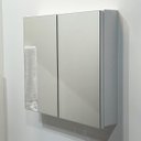 Ver imagem 2 de Espelho para Banheiro Armário 2 Portas com Fundo - 60cm