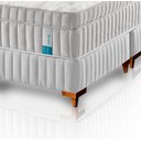 Ver imagem 2 de Colchão Casal Latex Foam de látex Pocket Qgel com cobre - BOX E KIT ZEN - 138x188cm
