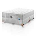 Ver imagem 3 de Colchão Casal Latex Foam de látex Pocket Qgel com cobre - BOX E KIT ZEN - 138x188cm