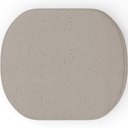 Ver mais imagens de Kit 2 Puffs Decorativos Orgânico para Living Quarto 70cm Doha W01 Linho Bege - Lyam Decor