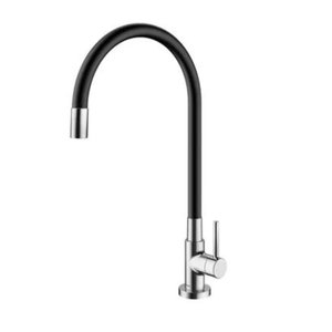 Torneira para Cozinha de Mesa Docolspice Chrome/black