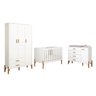 Conjunto Quarto Bebê Infantil Elegante Completo Íris 100%mdf - 1
