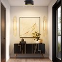 Ver imagem 3 de Plafon Redondo Madeira Preto 25cm - Preto