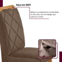 Ver imagem 6 de Conjunto de Mesa de Jantar Dublin 180 Tp Off White sem Vidro Canto Copo 6 Cadeiras Irlanda