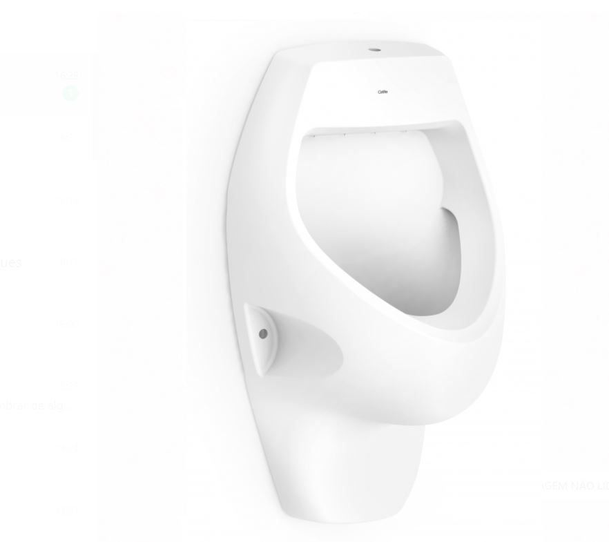 Mictório Com Sifão Eco Branco Celite - 1