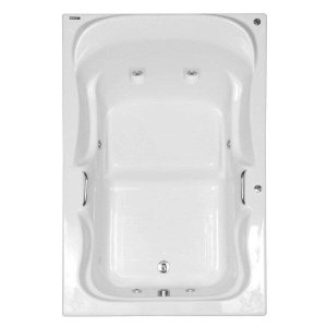 Banheira Hidromassagem Astra Serenade Maggiore Luxo 180cmx120cmx48cm - 04 Jatos Gel Coat P4 Com Aque
