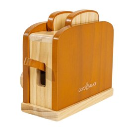 Torradeira de Brinquedo com Torradas e Manteiga de Brincadeira/cozinha Infantil - 8