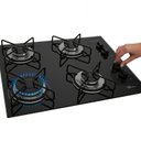 Ver imagem 2 de Cooktop a Gás Fischer 4 Bocas Fit Line Trempe Esmaltada Aramado