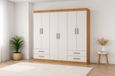 Ver imagem 1 de Guarda Roupa 6 Portas 4 Gavetas Allure -grand Line