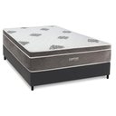 Ver imagem 1 de Conjunto Box Casal: Colchão Molas Inovaflex Ensacadas Essential+base Crc Corano Gray (138x188)