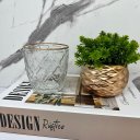 Ver imagem 3 de Livro decorativo Design + vaso rose gold + castiçal de vidro