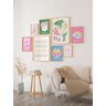 Kit 8 Quadros Decorativos Good Mood Delicado - 1