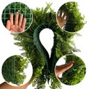 Ver imagem 4 de 14 Tapete de Folhagem Artificial para Jardim Vertical Parede Verde e Muro Inglês Decorativo
