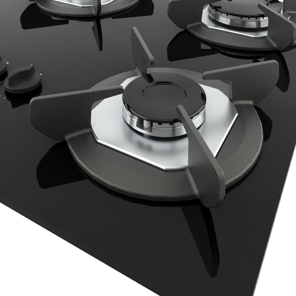 Cooktop Nardelli Safe Ferro Fundido 5 Bocas a Gas - 4