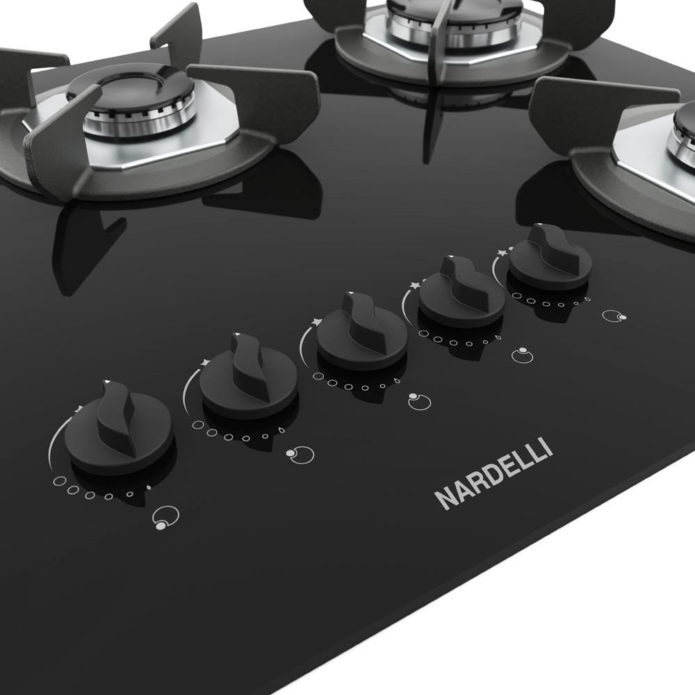 Cooktop Nardelli Safe Ferro Fundido 5 Bocas a Gas - 5