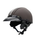 Ver imagem 1 de Capacete Coquinho Scooter Moto Elétrica Bike Couro Café