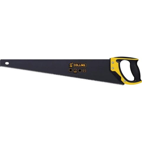 Serrote Manual Profissional 22 Polegadas 550mm Tripla Afiacao Antiaderente Collins