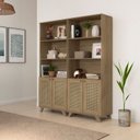 Ver imagem 1 de Conjunto Sala de Estar: 2 Estantes Trama 4709
