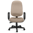 Ver imagem 2 de Cadeira Presidente Costura H Relax C/braços Bege