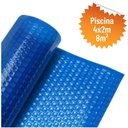 Ver imagem 2 de Capa Térmica Bolha 300 micras para Piscinas de 04x02 (08m²)
