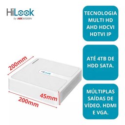 Dvr Hikvision Hil108g 8 Canais 10tb 1080p Lite - 3