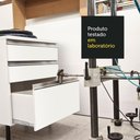 Ver mais imagens de Cozinha Compacta Madesa Topazio Pop com Armário, Balcão e Tampo Branco