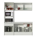 Ver imagem 6 de Cozinha Compacta Madesa Topazio Pop com Armário, Balcão e Tampo Branco