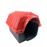 Casinha Plástica N2 Cachorro Pet: Vermelho - 1