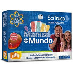 Jogo Manual do Mundo SciTruco Copag - 1 Jogo Manual do Mundo SciTruco Copag - 1