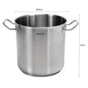 Ver imagem 4 de Panela Caldeirão 10,5l com Tampa Brinox Profissional em Inox 24cm Cozinha Industrial