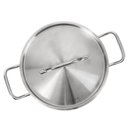Ver mais imagens de Panela Caldeirão 10,5l com Tampa Brinox Profissional em Inox 24cm Cozinha Industrial