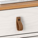 Ver mais imagens de Sapateira Vertical Hall de Entrada 2 Portas 1 Gaveta Mikka Branco 16 Pares Idimex