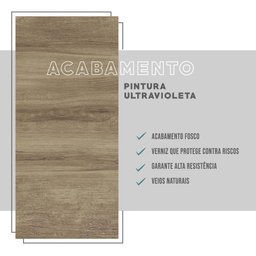 Escrivaninha Escritório Madeirada Com Gaveteiro Carraro - 3