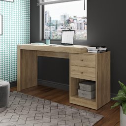 Escrivaninha Escritório Madeirada Com Gaveteiro Carraro - 1