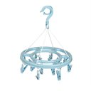 Ver imagem 1 de Mini-varal Redondo 16 Prendedores - Azul