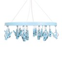 Ver imagem 3 de Mini-varal Redondo 16 Prendedores - Azul