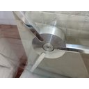 Ver imagem 4 de Prato Giratório/girador de Mesa Vidro/alumínio -diametro:70