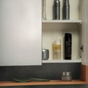 Ver mais imagens de Gabinete e Espelheira 80cm Inspira Design Branco/Salmão