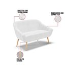 Ver imagem 5 de Kit 1 Namoradeira E 1 Poltrona Giratória Corano Branco