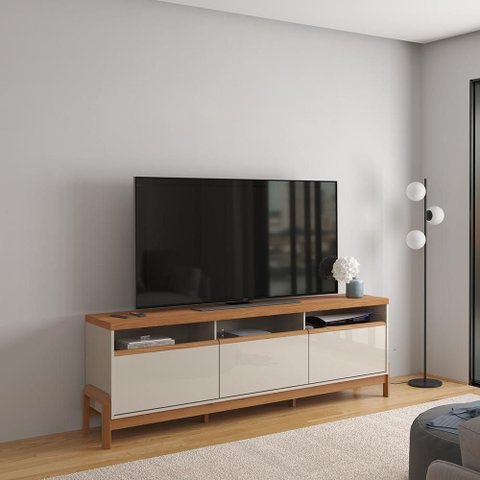 Rack para Tv até 70" Elegance 1,83m Lukaliam Móveis