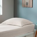 Ver imagem 2 de Colcha Solteiro Slip 200 Fios 100% Algodão Zapt Zum 02 Peças - Palha