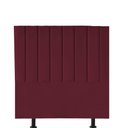 Ver imagem 2 de Cabeceira Estofada Casal 140CM Sophia Suede Bordo - D A DECOR D&A Decor