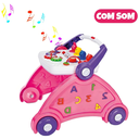 Ver imagem 4 de Andador Bebê 1 Ano Educativo Mesa de Atividades com Som Didático