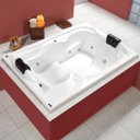 Ver imagem 2 de Banheira Hidromassagem Astra Nobile Maggiore Super Luxo 180cmx130cmx53cm - 08 Jatos Gel Coat P4 Sem
