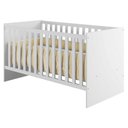 Ver imagem 1 de Berço Americano Soft Branco Acetinado - Tigus Baby